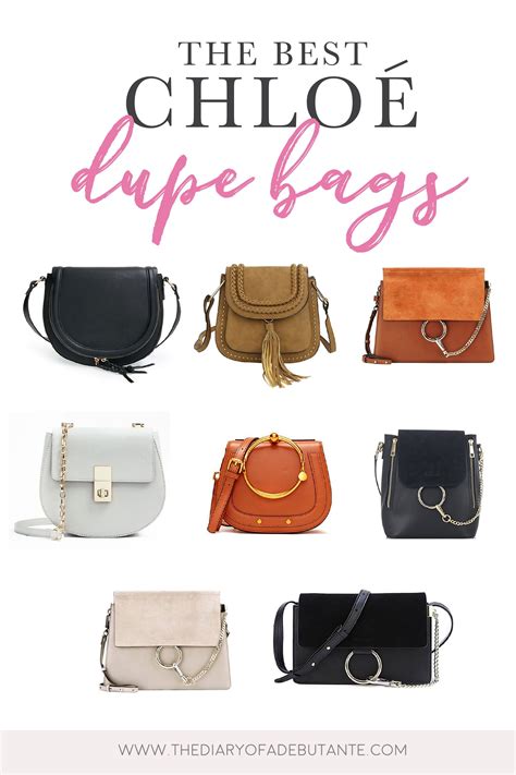 chloe nile bag look alike|chloe handbags dupe.